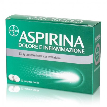 ASPIRINA DOLORE E INFIAMMAZIONE - 20 cpr riv 500 mg