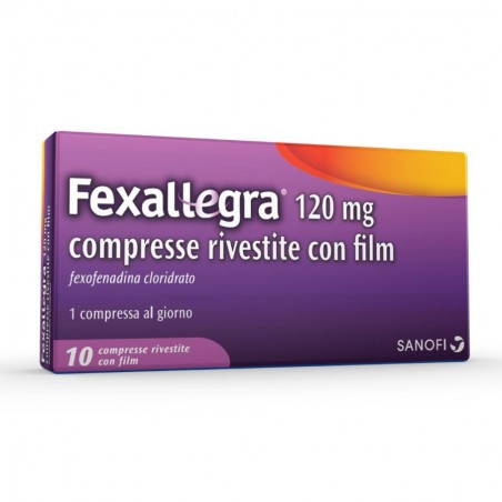 FEXALLEGRA - 10 cpr riv 120 mg