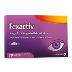 FEXACTIV - 10 monod collirio 0,5 ml 3 mg/ml + 0,5 mg/ml
