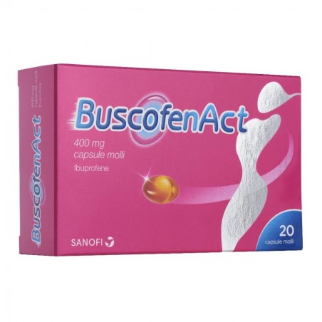 BUSCOFENACT - 20 cps molli 400 mg