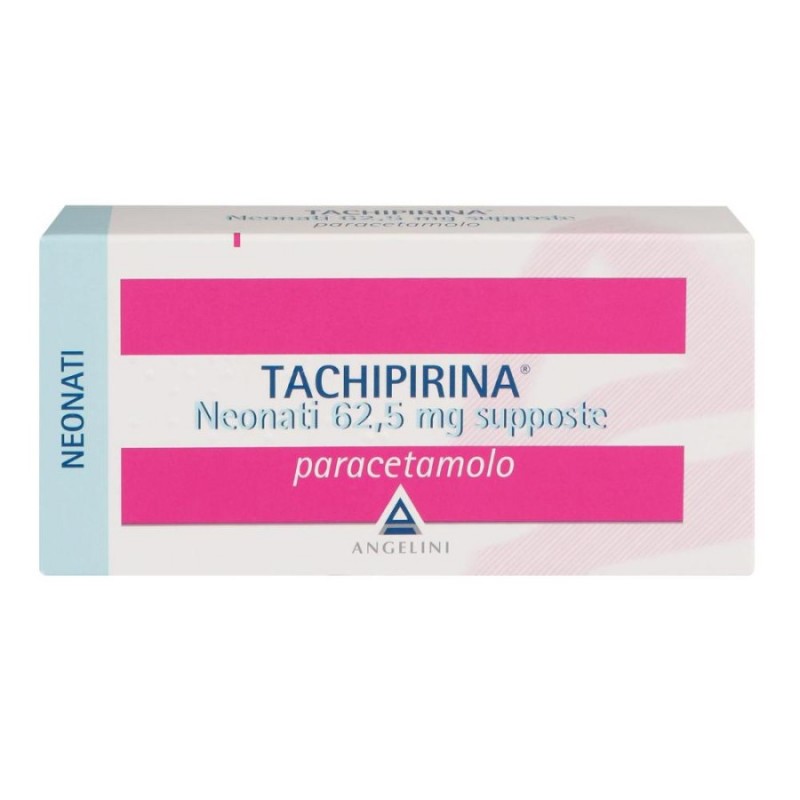 TACHIPIRINA - NEONATI 10 supp 62,5 mg