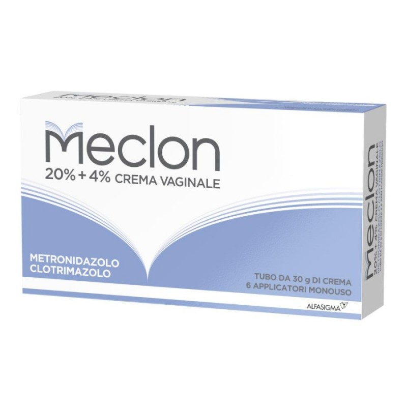 MECLON - crema vaginale 30 g 20% + 4% + 6 applicatori