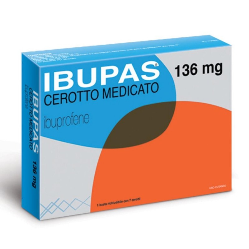 IBUPAS - 7 cerotti med 136 mg