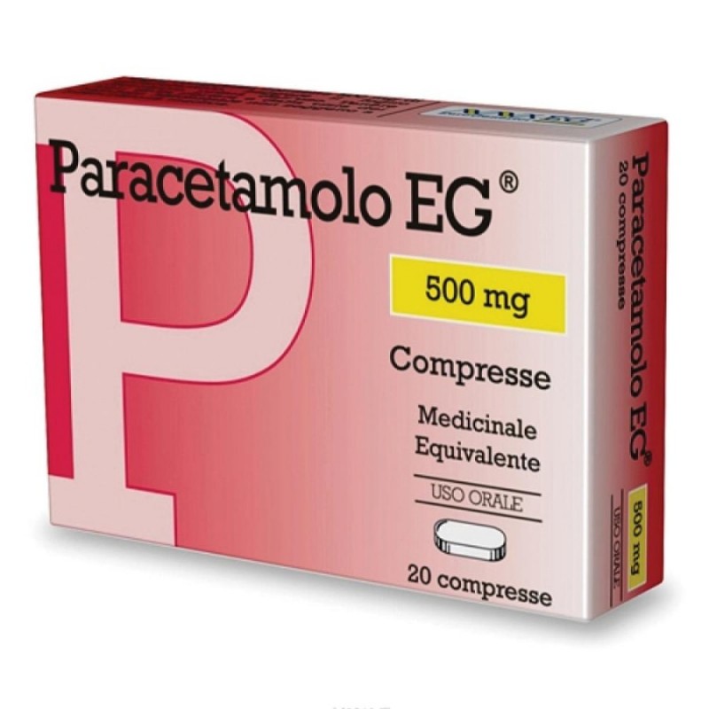 PARACETAMOLO (EG) - 20 cpr 500 mg