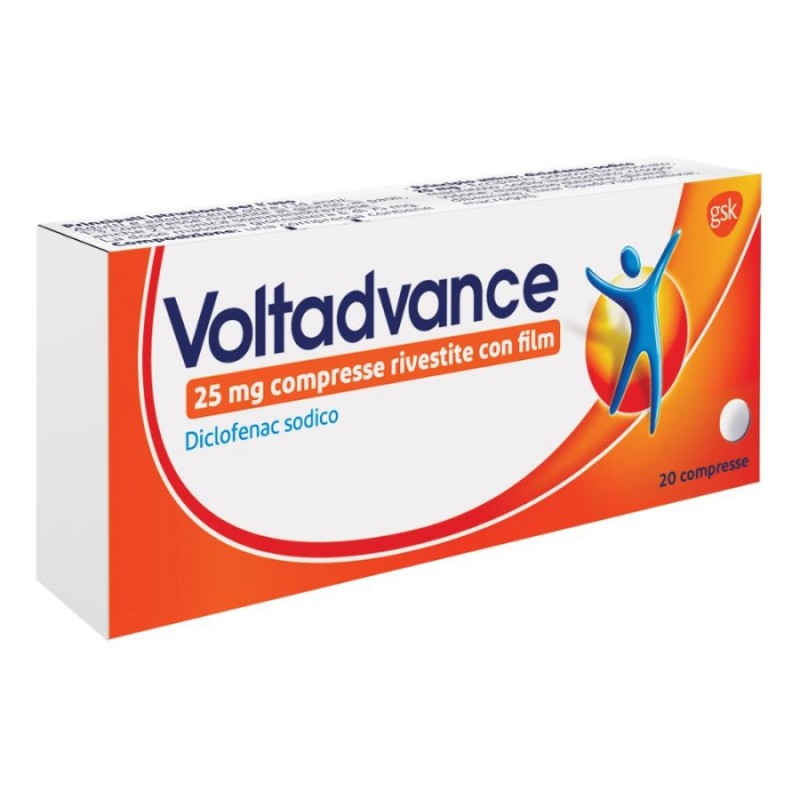 VOLTADVANCE - 20 cpr riv 25 mg