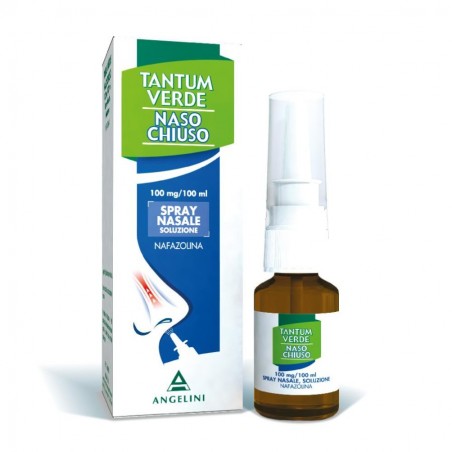 TANTUM VERDE NASO CHIUSO - spray nasale 15 ml 1 mg/ml