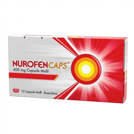NUROFENCAPS - 10 cps molli 400 mg