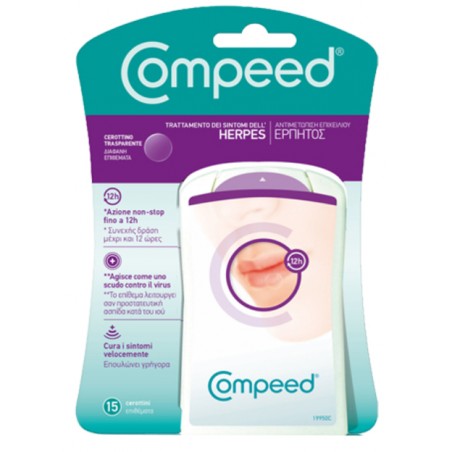 COMPEED TRATTAMENTO DELLHERPES LABIALE 15 PEZZI