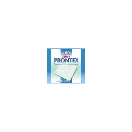 GARZA IN TESSUTO NON TESSUTO PRONTEX SOFT 10X10CM 100 PEZZI