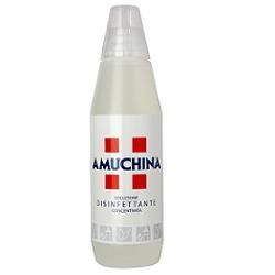 AMUCHINA LIQUIDA 100% DISINFETTANTE IGIENIZZANTE A BASE DI IPOCLORITO DI SODIO ANTIMICROBICO AD AMPIO SPETTRO DAZIONE 1000 ML