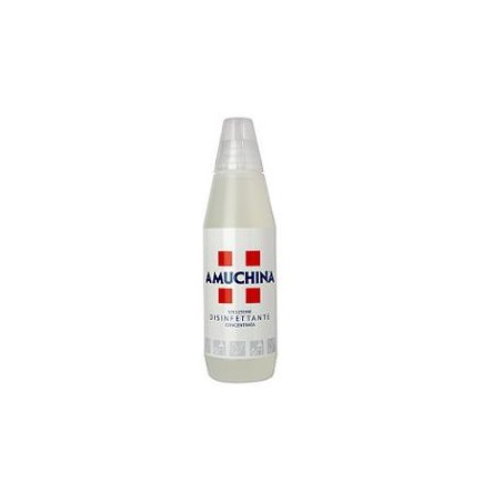AMUCHINA LIQUIDA 100% DISINFETTANTE IGIENIZZANTE A BASE DI IPOCLORITO DI SODIO ANTIMICROBICO AD AMPIO SPETTRO DAZIONE 1000 ML