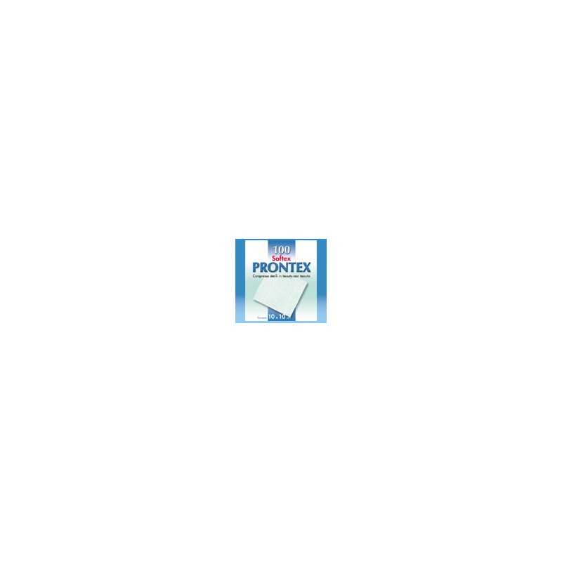 GARZA IN TESSUTO NON TESSUTO PRONTEX SOFT 18X40CM 12 PEZZI