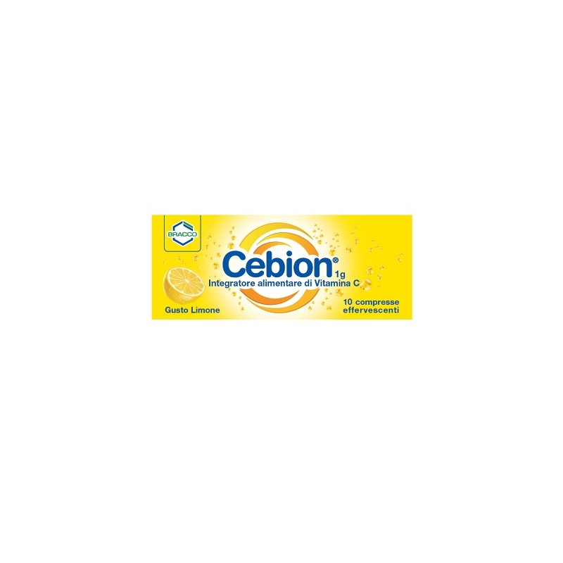 CEBION EFFERVESCENTE VITAMINA C LIMONE 10 COMPRESSE