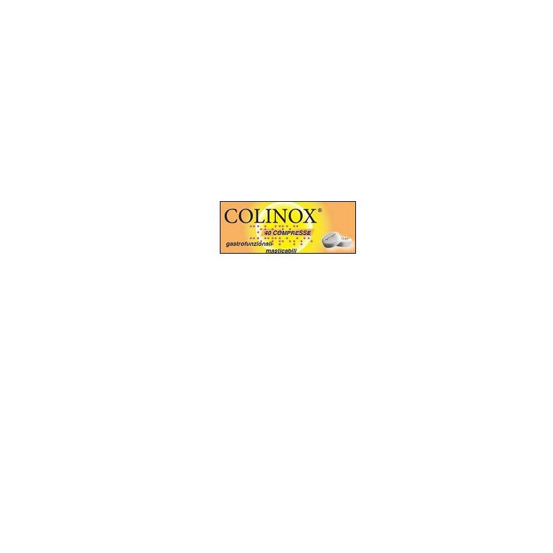 COLINOX 40 COMPRESSE MASTICABILI GASTROFUNZIONALI 56 G