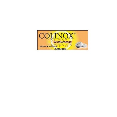 COLINOX 40 COMPRESSE MASTICABILI GASTROFUNZIONALI 56 G