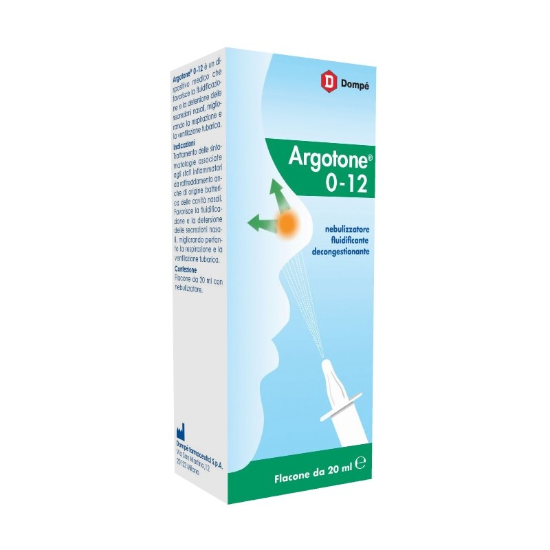 ARGOTONE 0-12 SPRAY NASALE 20 ML