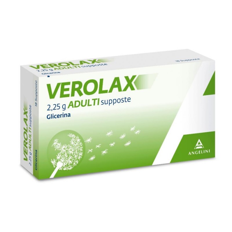 VEROLAX - AD 18 supp 2,25 g