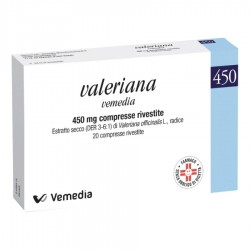 VALERIANA VEMEDIA - 20 cpr riv 450 mg