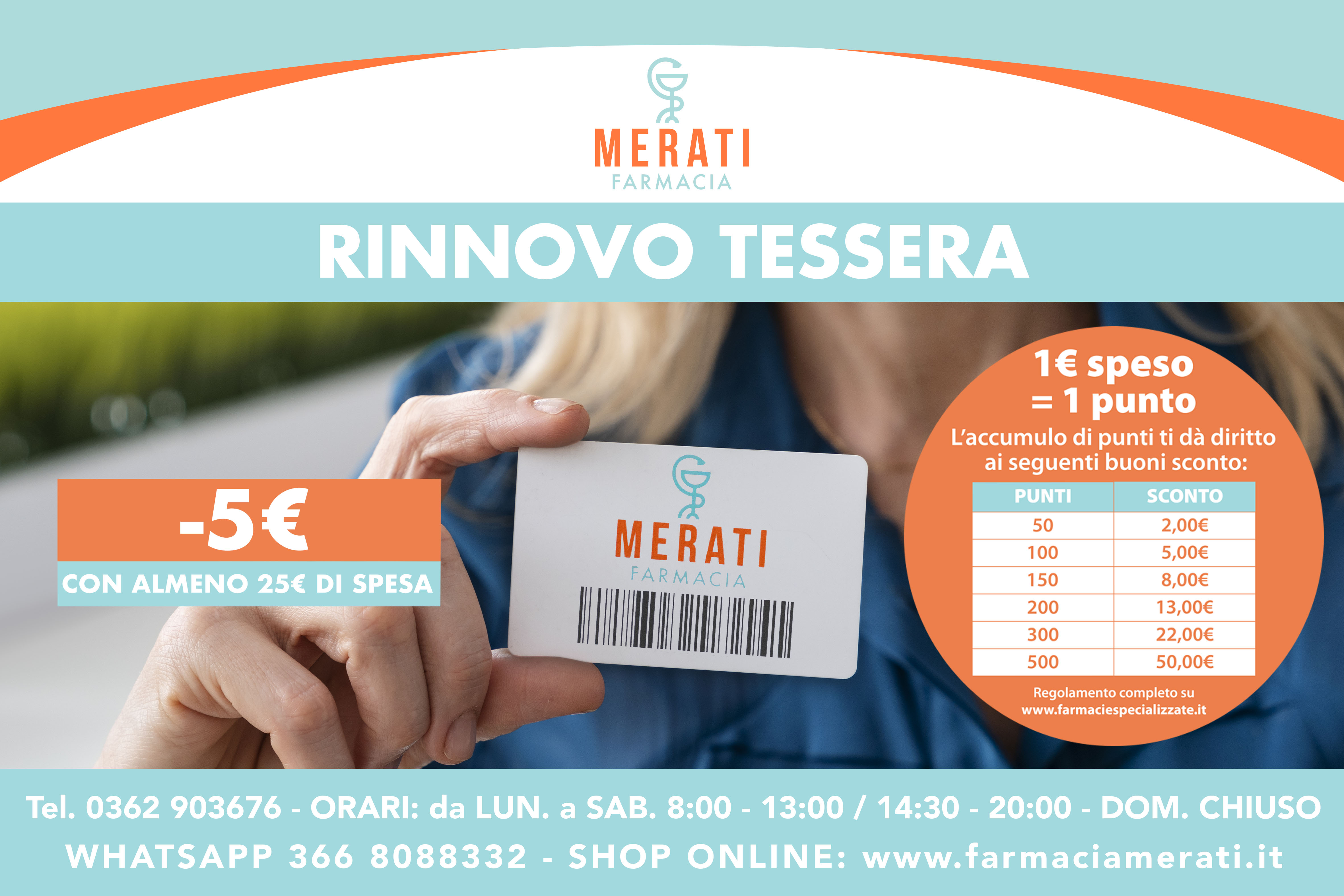 RINNOVO TESSERA
